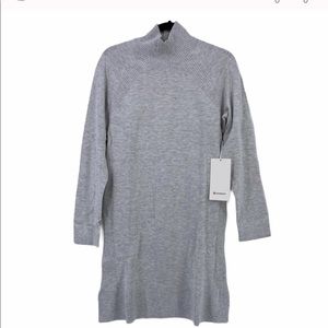 Keep it cozy knit high neck dress